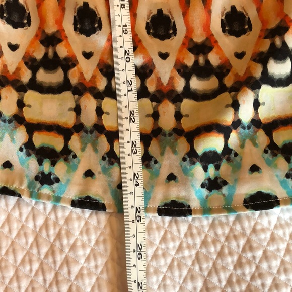 Chico’s Size2 Pleated Neckline Tank - Picture 6 of 7